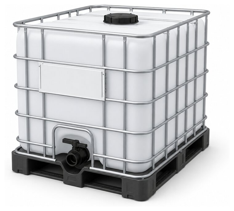 IBC-behållare på 1000 liter