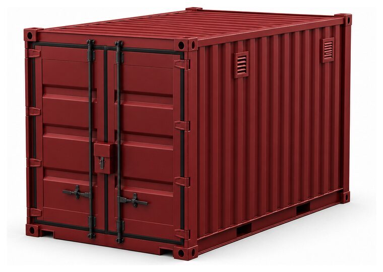 Sjöcontainer på 20 fot